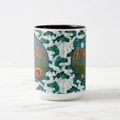 Tasse 2 Couleurs Aventure Camping et Pêche (Centre)