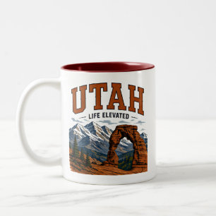 Tasse 2 Couleurs Aventure dans les canyons rouges de l'Utah