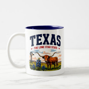 Tasse 2 Couleurs Aventure de la Lone Star du Texas