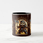 Tasse 2 Couleurs Aventure Imaginaire Feline (Centre)
