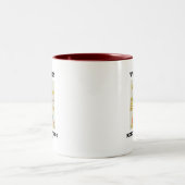 Tasse 2 Couleurs Avertissement ! Réacteur à l'intérieur (Réacteur n (Centre)