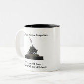 Tasse 2 Couleurs Avez-vous oublié quelque chose ? (Devant gauche)