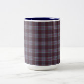 Tasse 2 Couleurs Aviation royale du Canada (ARC) Tartan (Centre)