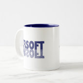 TASSE 2 COULEURS AVION (Devant gauche)