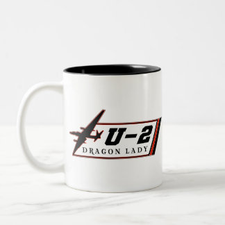 Tasse 2 Couleurs Avion d'espionnage U2 Dragon Lady