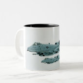 Tasse 2 Couleurs Avions A-10 (Devant gauche)