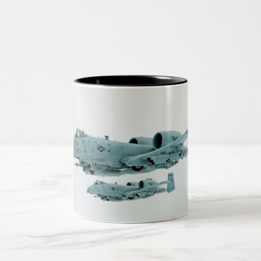 Tasse 2 Couleurs Avions A-10 (Centre)
