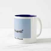 Tasse 2 Couleurs Avions du Maine (Devant droit)
