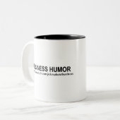 Tasse 2 Couleurs Avis - aucun programme de remise en forme physique (Devant gauche)