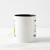 Tasse 2 Couleurs Avis de l'apiculteur intellectuel indépendant (Centre)