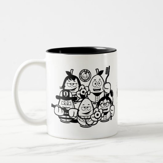 Tasse 2 Couleurs Avocado friends (Gauche)