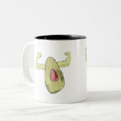 Tasse 2 Couleurs Avocat (Devant gauche)