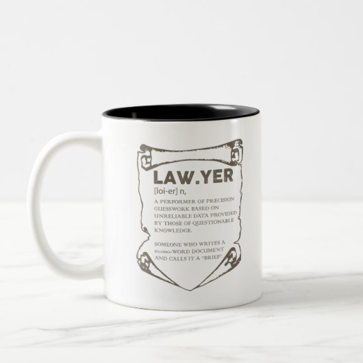 Tasse 2 Couleurs Avocat (Gauche)