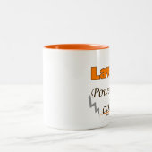 Tasse 2 Couleurs Avocat alimenté par la caféine (Centre)