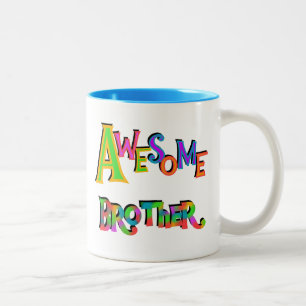 Tasse 2 Couleurs Awesome Frère T-shirts et cadeaux