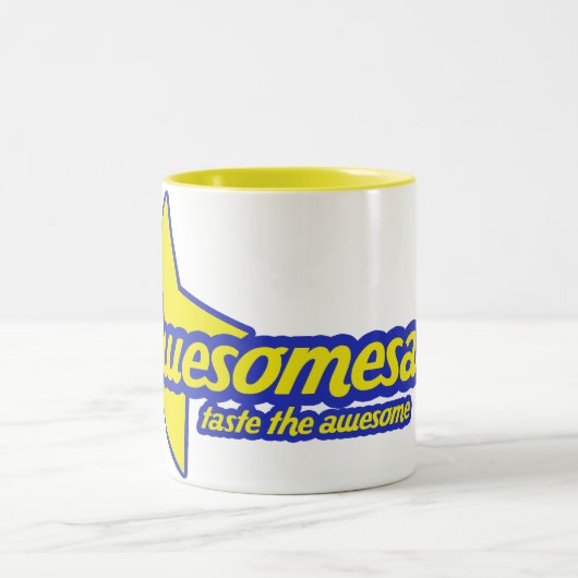 Tasse 2 Couleurs Awesomesauce (Centre)