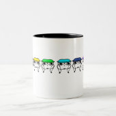 Tasse 2 Couleurs Awty Rainbow Perching (Centre)