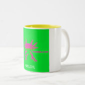 Tasse 2 Couleurs axolotl (Devant droit)