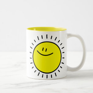 Tasse 2 Couleurs Ayez un jour LUMINEUX ! Attaquez (personnalisable)