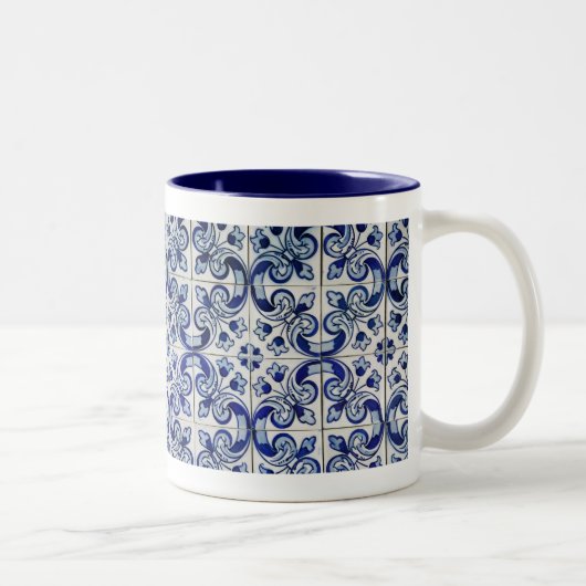 Tasse 2 Couleurs Azulejo (Droit)