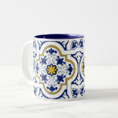 Tasse 2 Couleurs Azulejo português (Devant gauche)
