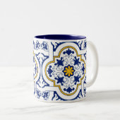 Tasse 2 Couleurs Azulejo português (Devant droit)