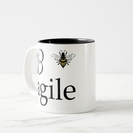 Tasse 2 Couleurs B-agile (Devant gauche)