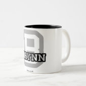 Tasse 2 Couleurs B est pour Brynn (Devant droit)