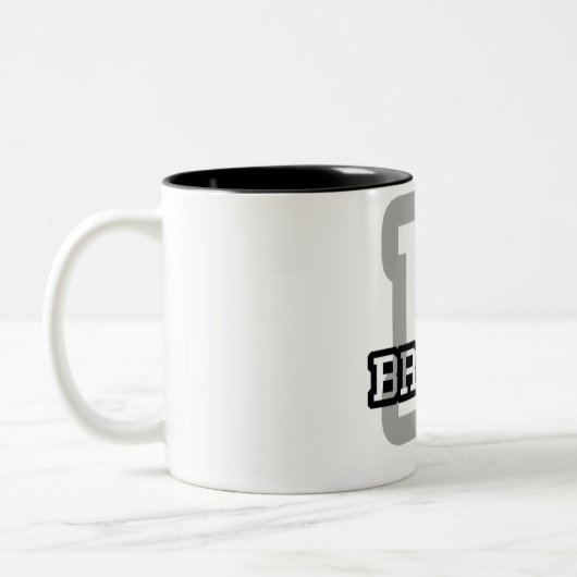 Tasse 2 Couleurs B est pour Brynn (Gauche)