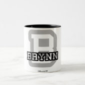 Tasse 2 Couleurs B est pour Brynn (Centre)