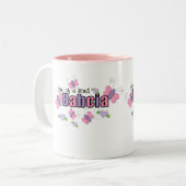 Tasse 2 Couleurs Babcia Unique (Devant gauche)