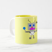 Tasse 2 Couleurs Baby Bot (Devant gauche)