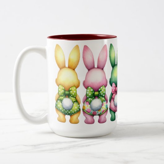 Tasse 2 Couleurs Baby Bunny Beach (Gauche)