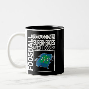 Tasse 2 Couleurs baby-foot drôle homme table soccer drôle foosba