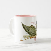 TASSE 2 COULEURS BABY SHOWER STORK (Devant gauche)