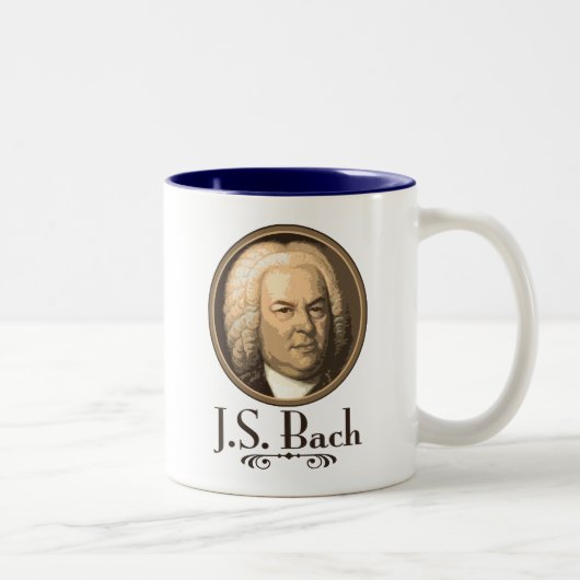 Tasse 2 Couleurs Bach (Droit)