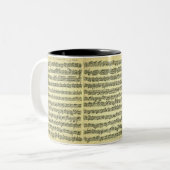 Tasse 2 Couleurs Bach Partita (Devant gauche)