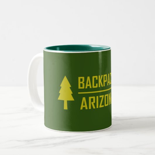 Tasse 2 Couleurs Backpack Arizona (Devant gauche)