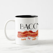 Tasse 2 Couleurs Bacon Endroit Heureux (Gauche)