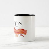 Tasse 2 Couleurs Bacon Endroit Heureux (Centre)