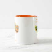 Tasse 2 Couleurs Bactéries drôles de bande dessinée (Centre)