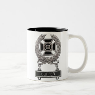 Tasse 2 Couleurs Badge de tampon expert