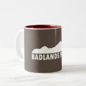 Tasse 2 Couleurs Badlands Prière (Devant gauche)