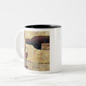 Tasse 2 Couleurs BAG04 Wine.tif rouge (Devant gauche)