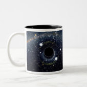 Tasse 2 Couleurs Bague noire Einstein NASA (Gauche)