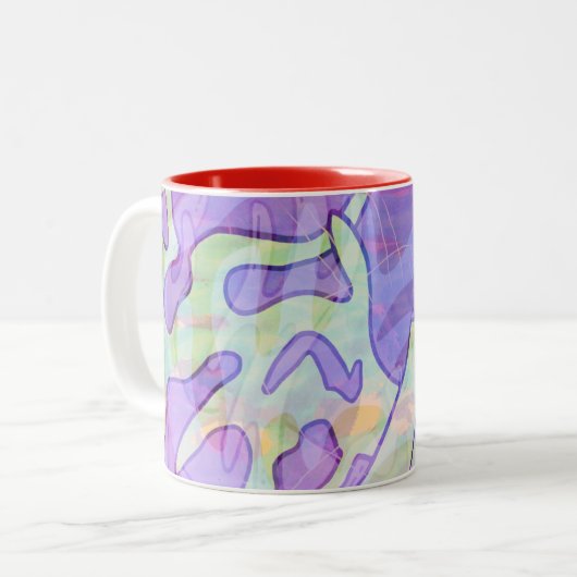 Tasse 2 Couleurs Bagues fantômes (Devant gauche)