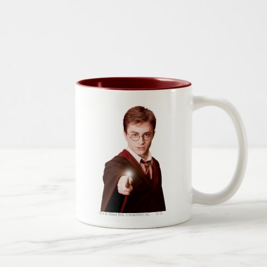Tasse 2 Couleurs Baguette des points Harry Potter (Droit)