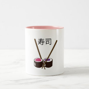 Tasse 2 Couleurs Baguettes japonaises pour sushi