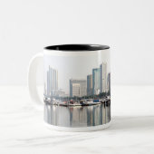 Tasse 2 Couleurs Baie de Manille Philippines (Devant gauche)