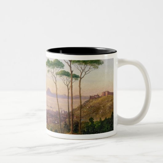 Tasse 2 Couleurs Baie de Naples (Droit)